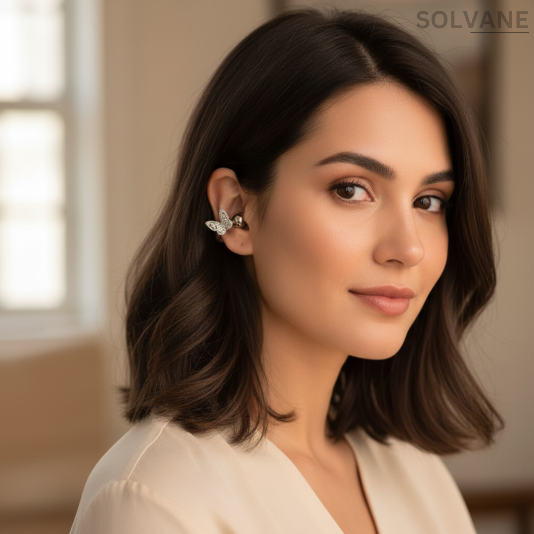 SolvanePRO™ -  אוזניות חכמות עם תכשיט לבחירה