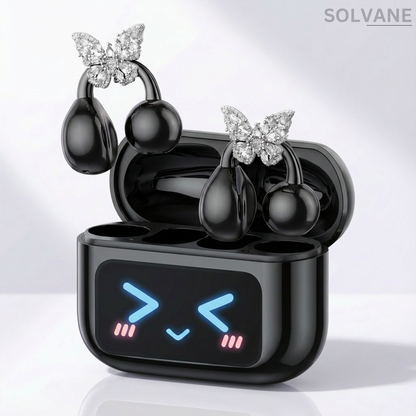 SolvanePRO™ -  אוזניות חכמות עם תכשיט לבחירה