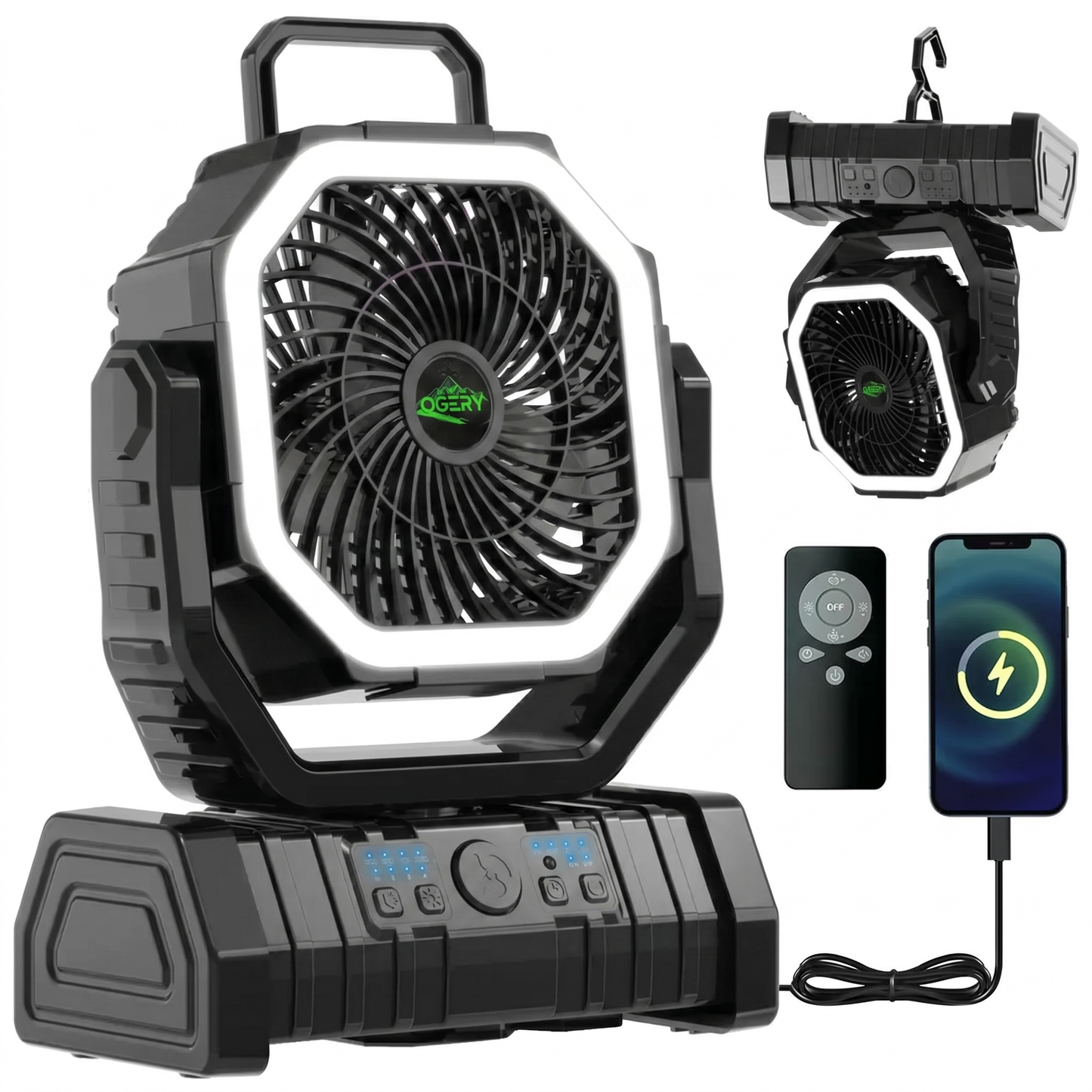 SOLVANE™ - מאוורר נייד חכם